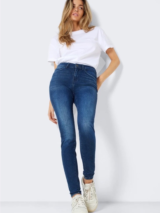 Noisy may Denim - Noisy May Lucy Dark Blue High-Waist Jegging Skinny Jeans size S/M